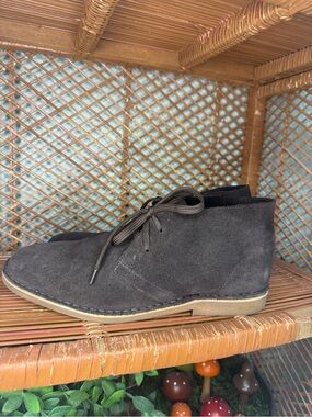 Supply Lab Men’s Leather Size 10 Lace Up Chukka Boots Shoes